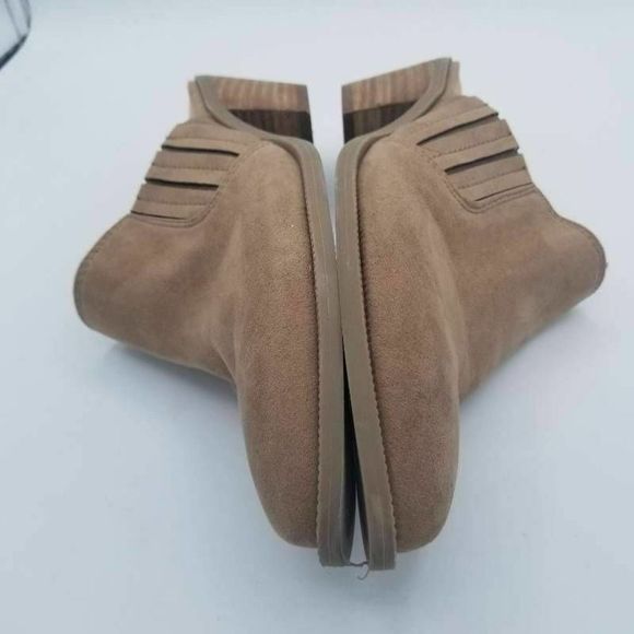 American Eagle Outfitters Womens Mules Heels Shoes Beige Slip On Pointed Toe 6 - Picture 6 of 6